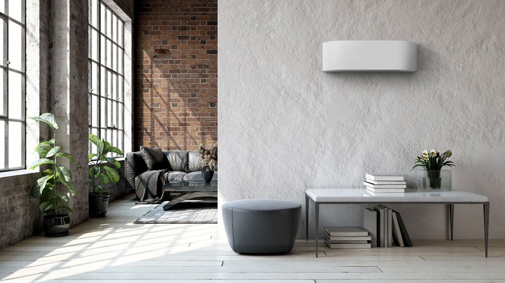 Toshiba varmepumpe innedel i hjemmemiljø med komfortabel varme